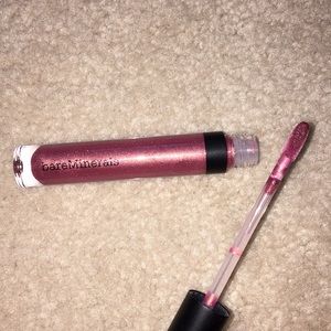 bare minerals shimmer lip gloss rose gold